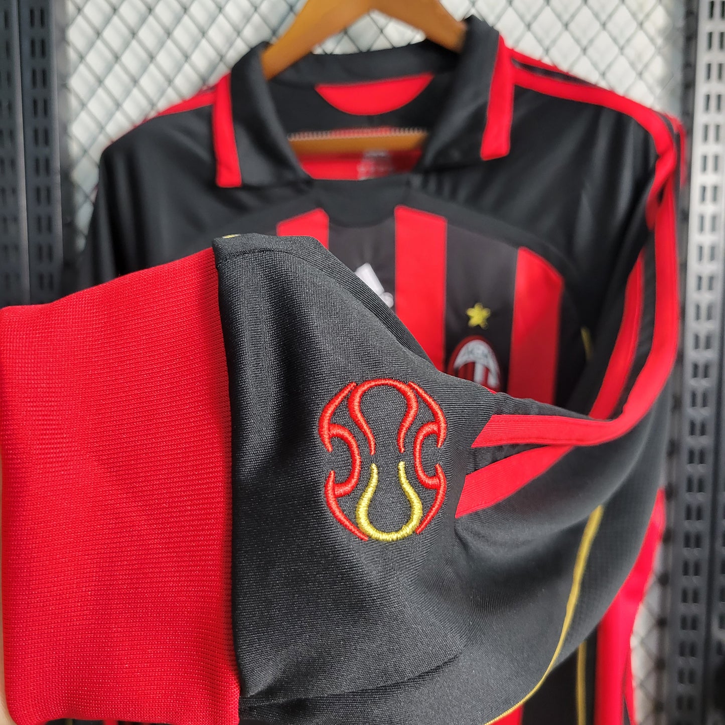 Jersey AC Milan 2006-07 Manga Larga